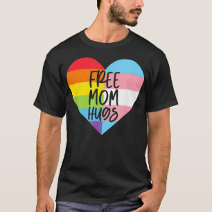 Camiseta Mãe Livre Abraça Pronounes Transgêneros LGBTQ G