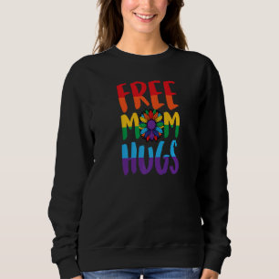Camiseta Mãe Livre Abraçar Orgulho Lgbtq Ally Queer Love Su