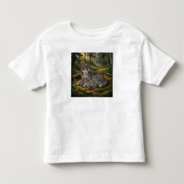 Camiseta Mãe Loba E Filhotes 