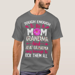 Camiseta Mãe Louca Vovó E Excelente Vovó Atropelam Todos 