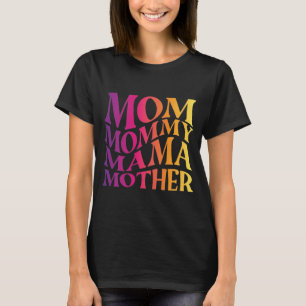 Camiseta mãe mãe mãe