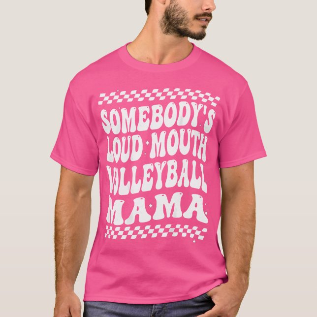 Camiseta Mãe Mãe Mãe De Alguém Que Vira A Boca (Frente)