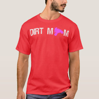 Camiseta Mãe Mãe Quad Bike Rider Mãe Dia de as mães