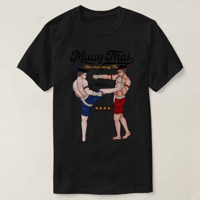 Camiseta Mae Mai Muay Thai 2 (Frente do Design)