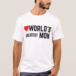 CAMISETA MÃE MAIOR DO MUNDO