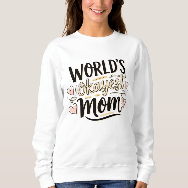 Camiseta Mãe mais bonita do mundo - Dia das Mães Engraçadas (Frente)