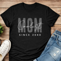 Mãe Mais Legal Desde 20XX Moderno Simples Esnobe