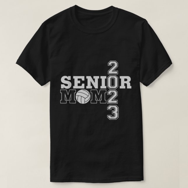 Camiseta Mãe mais velho Classe de Voleibol (Frente do Design)