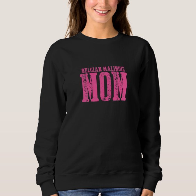 Camiseta Mãe Malinois Belga Feminina  1 (Frente)