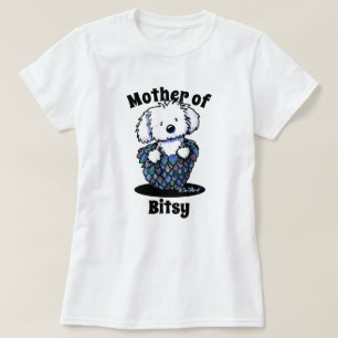Camiseta Mãe maltesa de KiniArt