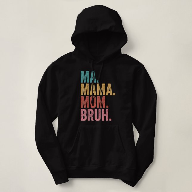 Camiseta Mãe Mama Mãe Bruh (Frente do Design)