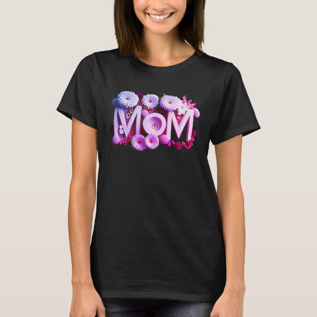 Camiseta Mãe Mamãe Dia das Mães (Frente)