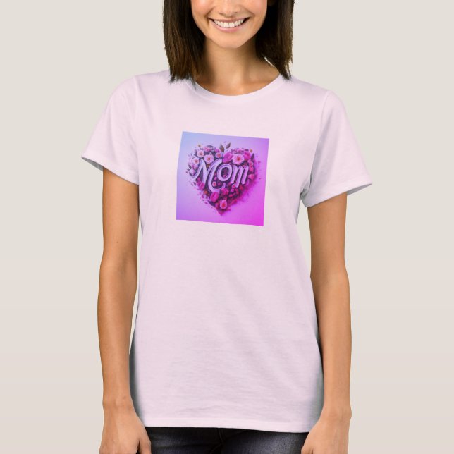 Camiseta Mãe Mamãe Dia das Mães (Frente)