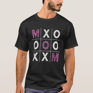 Camiseta Mãe Mamãe Jogo de Dia de as mães Leopardo 1