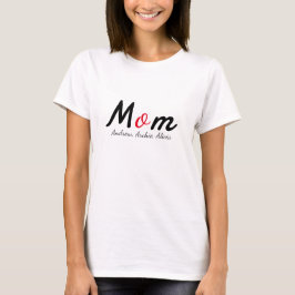 Camiseta mãe mamãe nomes de filhos personalização