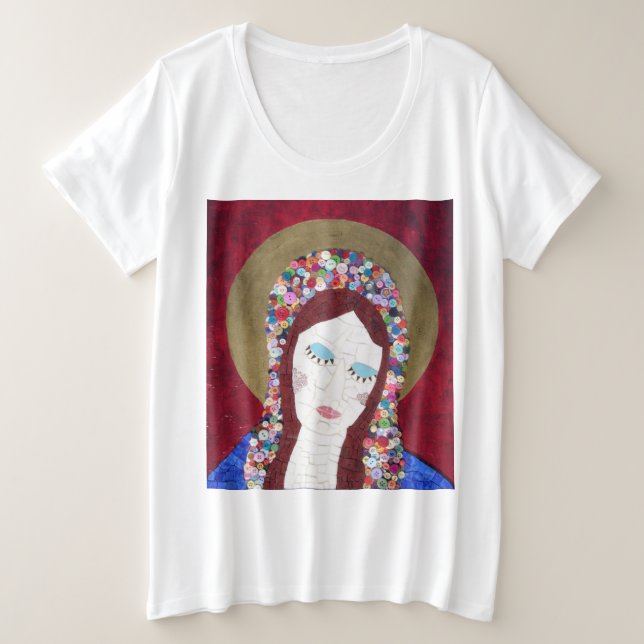 Camiseta Mãe Mary (Frente do Design)