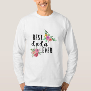 Camiseta Mãe Melhor Lala Nunca Aniversário