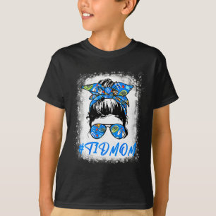 Camiseta Mãe Mensageira Onda T1d Sensibilização para a Diab