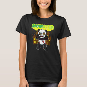 Camiseta Mãe Monstro Assustadora Dia das Bruxas Mamãe Sinis