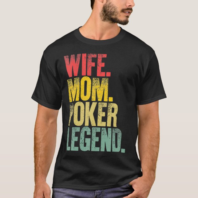 Camiseta Mãe Mulheres Engraçadas Esposa Presente Mãe Legend (Frente)