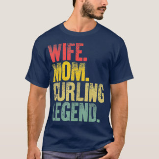 Camiseta Mãe Mulheres Engraçadas Esposa Presente Mãe Legend