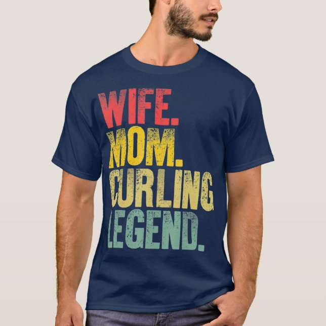 Camiseta Mãe Mulheres Engraçadas Esposa Presente Mãe Legend (Frente)