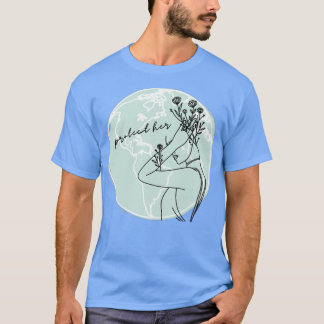 Camiseta Mãe Natureza Salva Nosso Planeta