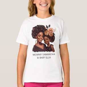 Camiseta Mãe negra personalizada e filha (20)