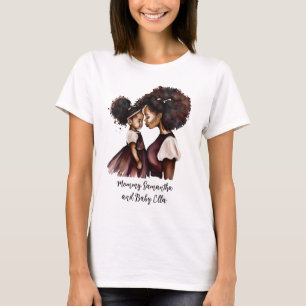 Camiseta Mãe negra personalizada e filha (5)