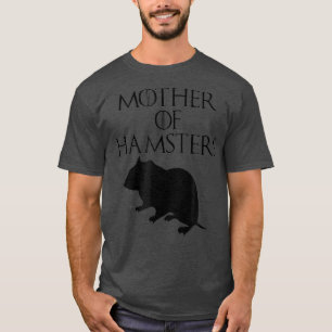 Camiseta Mãe Negra Única e Bonita do Hamster E010433