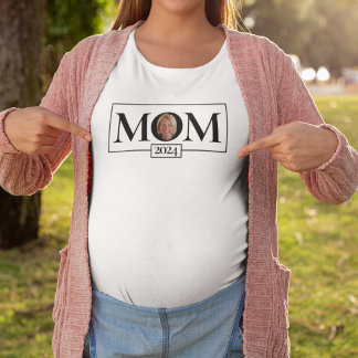 Camiseta Mãe nova, mãe a ser, Mãe, mãe.