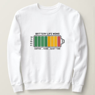Camiseta Mãe-O-Meter: Acionado por Amor e Café