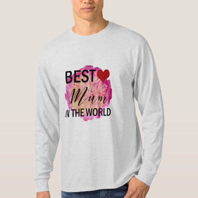 Camiseta Mãe Oferece Melhor Mãe Do Mundo (Frente)