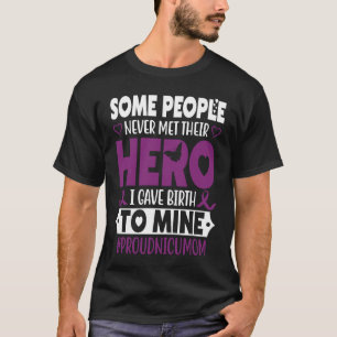 Camiseta Mãe Orgulhosa da UTI Neonatal Bebê Pré-Termo Micro