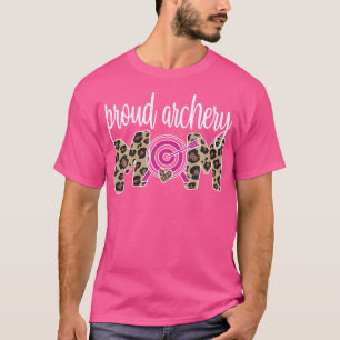 Camiseta Mãe Orgulhosa de Arco e Flecha Mãe de um Arqueiro