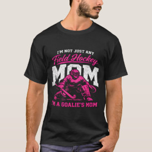 Camiseta Mãe Orgulhosa de Goleira de Hóquei em Campo