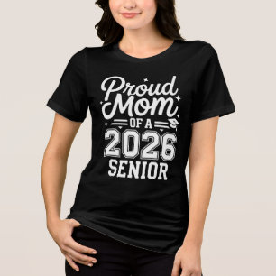 Camiseta Mãe Orgulhosa de Roupas de Formatura de Futebol Se