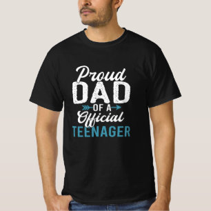 Camiseta Mãe Orgulhosa De Um Adolescente Oficial - 13 Ani