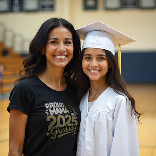 Camiseta Mãe Orgulhosa de um Formando 2025