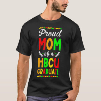 Camiseta Mãe Orgulhosa De Um Formando HBCU3