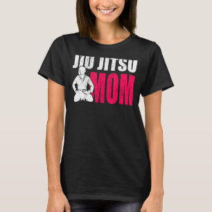 Camiseta Mãe Orgulhosa De Um Jiu Jitsu Combatente Bjj Mãe