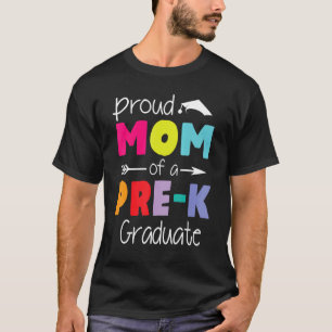 Camiseta Mãe Orgulhosa De Um Mais velho Pré-Formando Mãe Fi