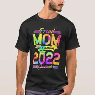 Camiseta Mãe Orgulhosa De Uma Classe De Formando De Colo De