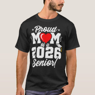 Camiseta Mãe Orgulhosa De Uma Classe De Mais velho De Forma