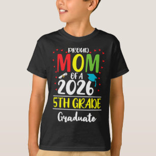 Camiseta Mãe Orgulhosa e Divertida de um Graduado da Turma