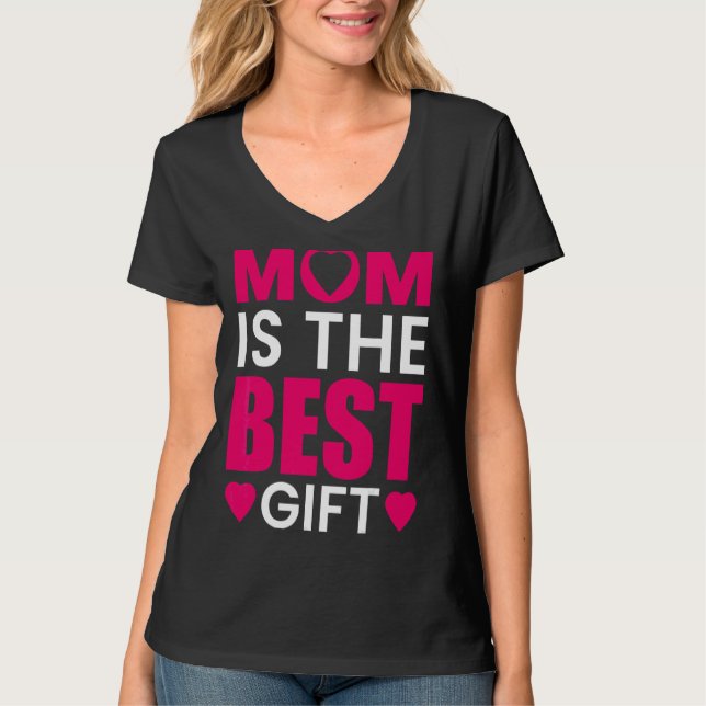 Camiseta Mãe Orgulhosa É O Melhor Dia de as mães Feliz (Frente)