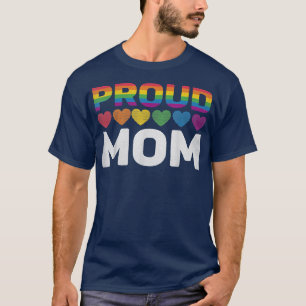 Camiseta Mãe Orgulhosa Mês do Orgulho Lgbt Fica Orgulhosa L