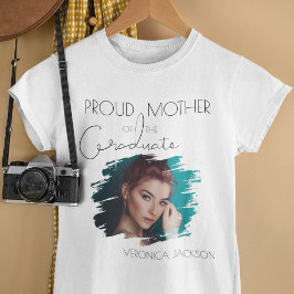 Camiseta Mãe Orgulhosa Moderna do Graduado | Foto
