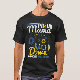 Camiseta Mãe Orgulhosa Síndrome de Down, Conscientização da
