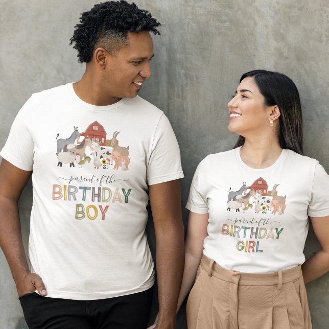 Camiseta Mãe/Pai da Aniversariante (Criador carregado)